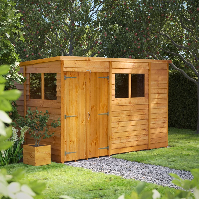 Overlap Pent Shed