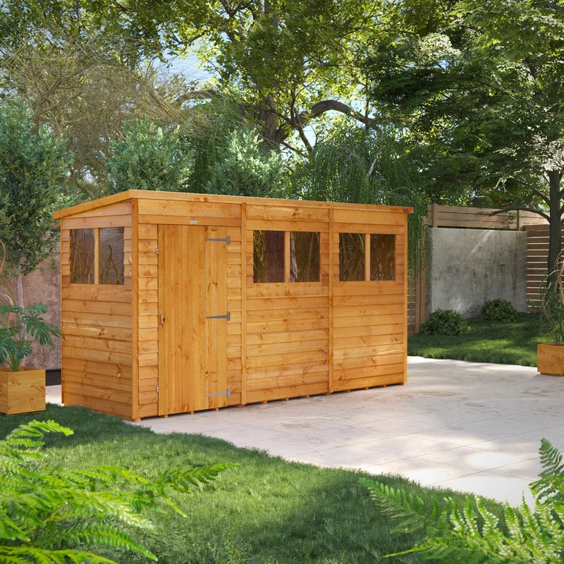 Overlap Pent Shed