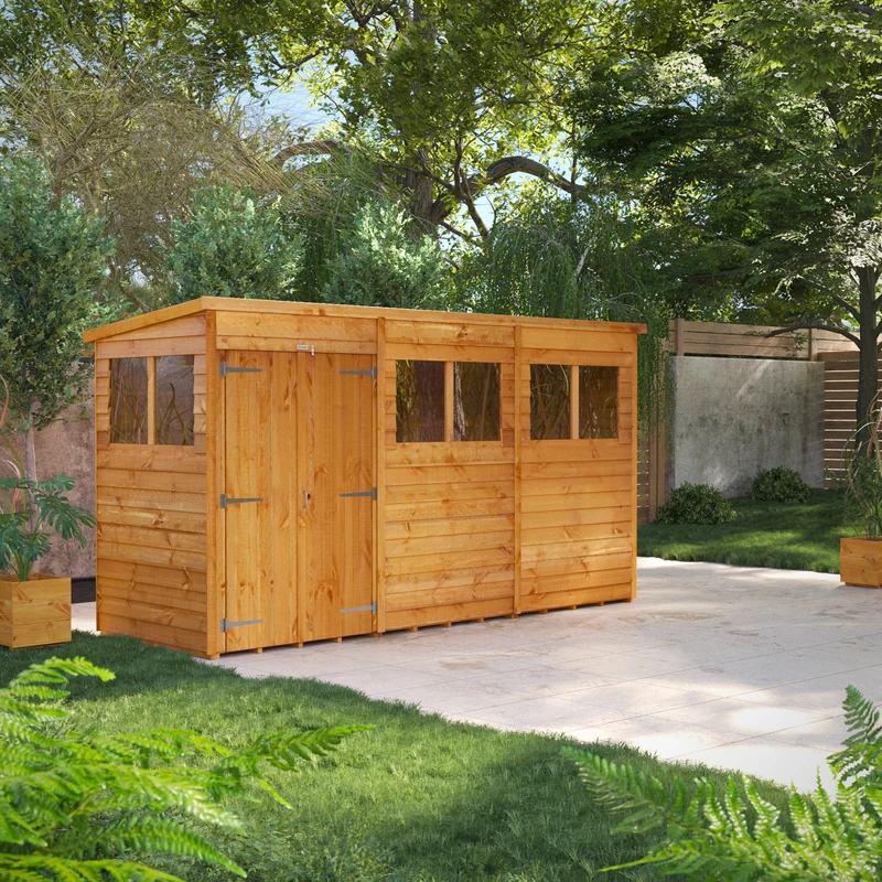 Overlap Pent Shed