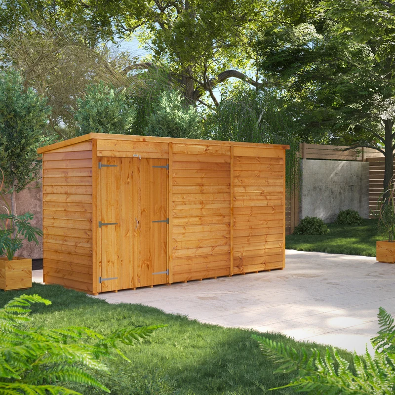 Overlap Pent Shed