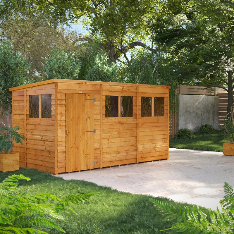 Overlap Pent Shed