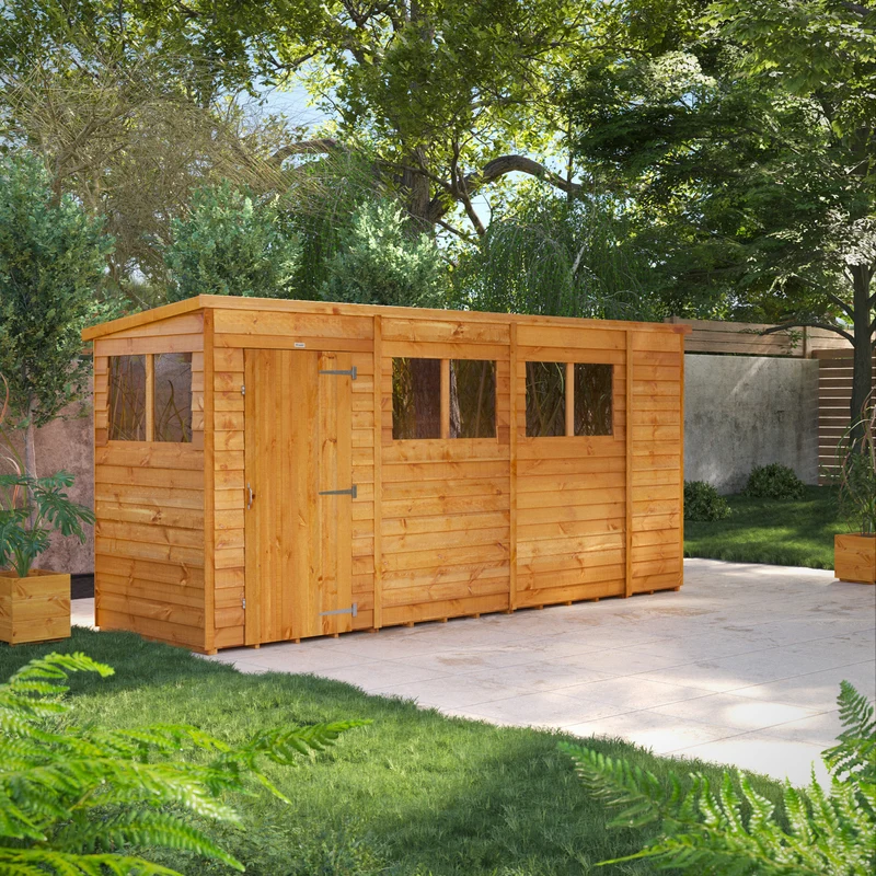 Overlap Pent Shed
