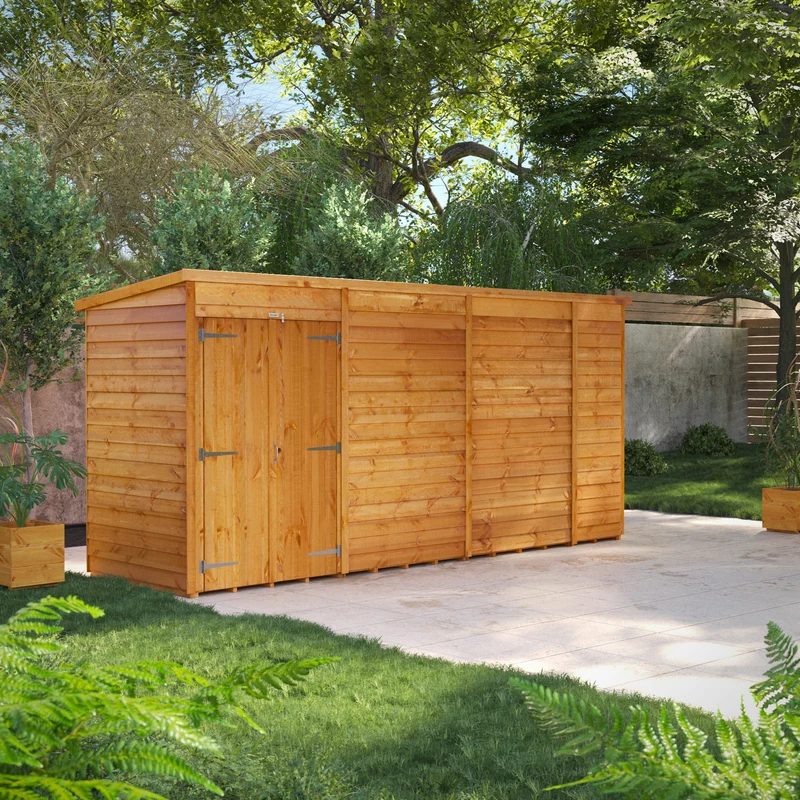 Overlap Pent Shed