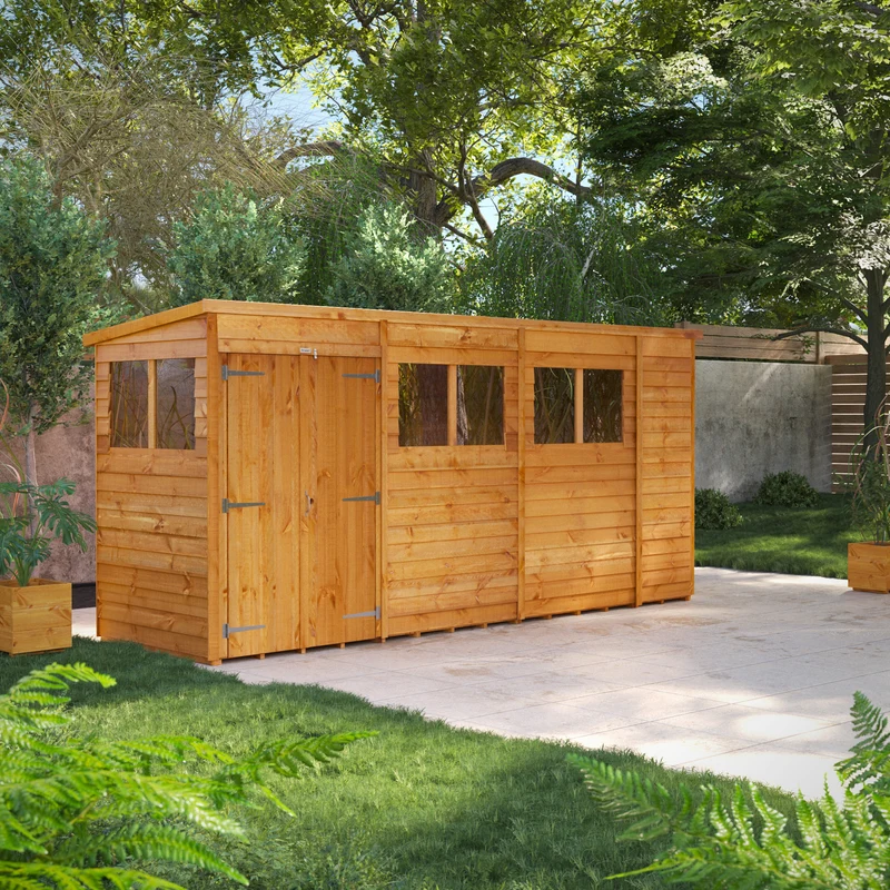 Overlap Pent Shed