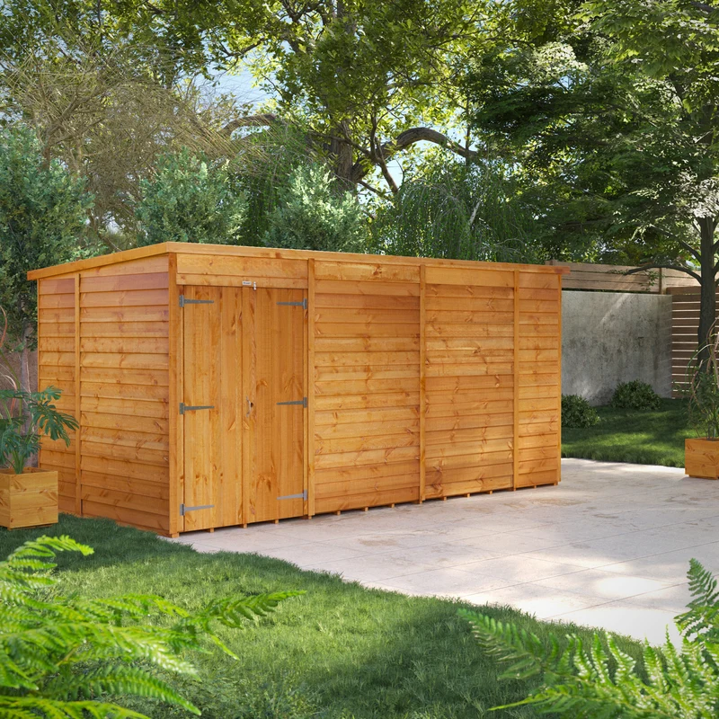 Overlap Pent Shed
