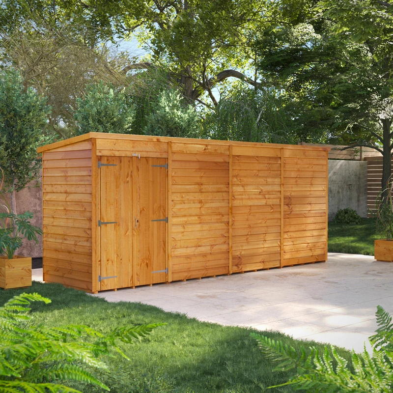 Overlap Pent Shed