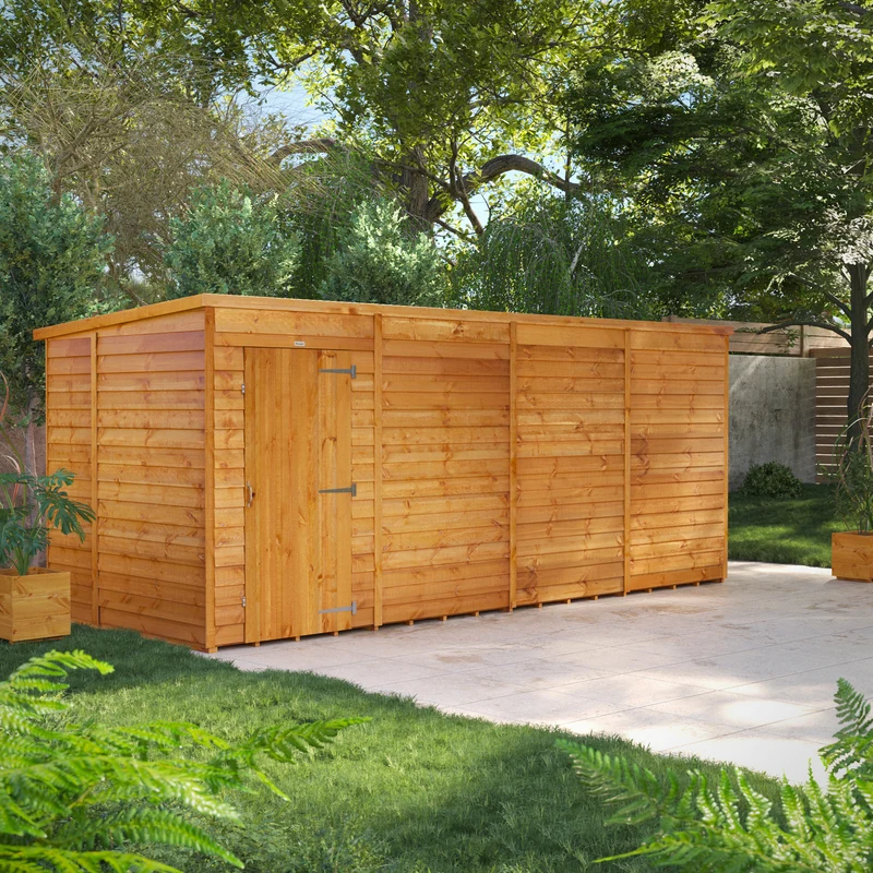 Overlap Pent Shed