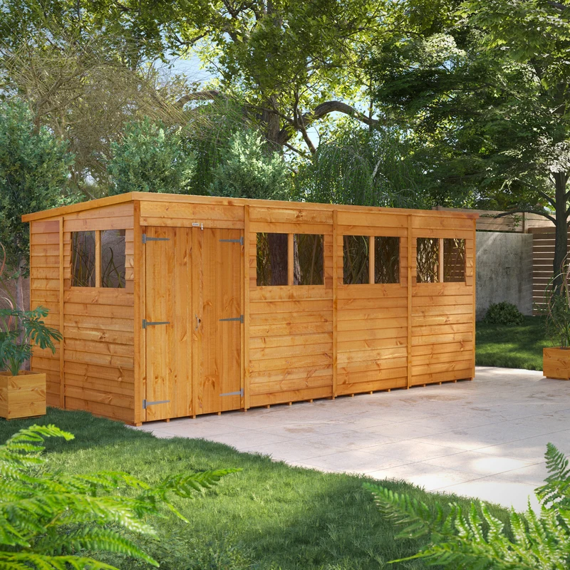 Overlap Pent Shed