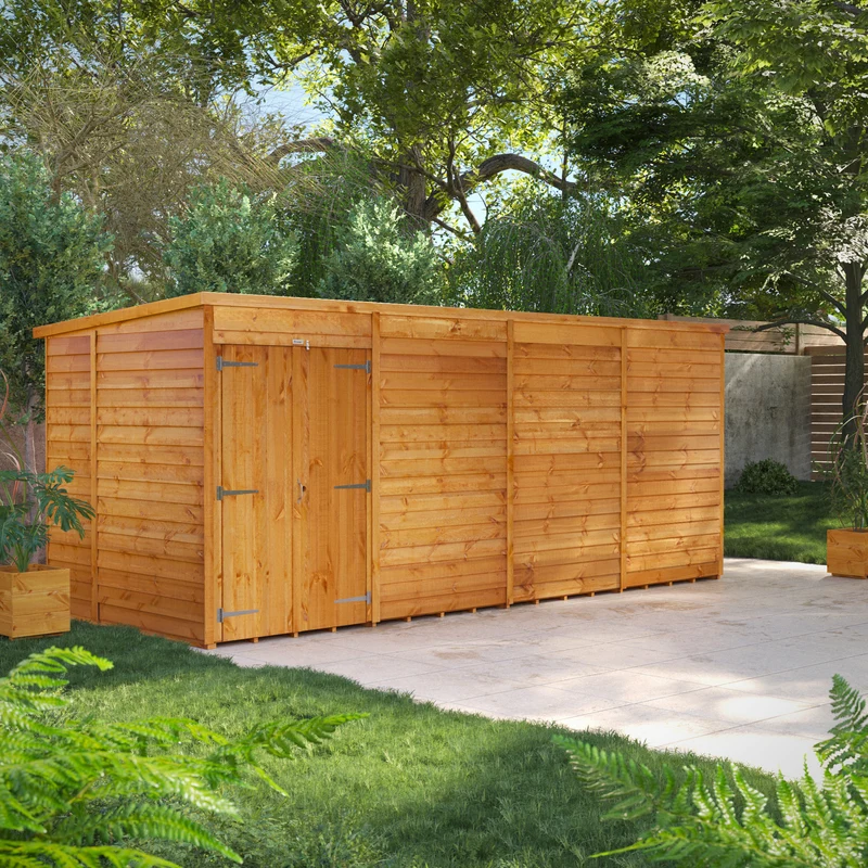 Overlap Pent Shed