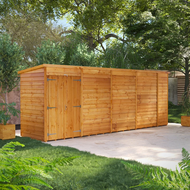 Overlap Pent Shed