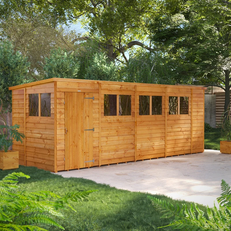 Overlap Pent Shed
