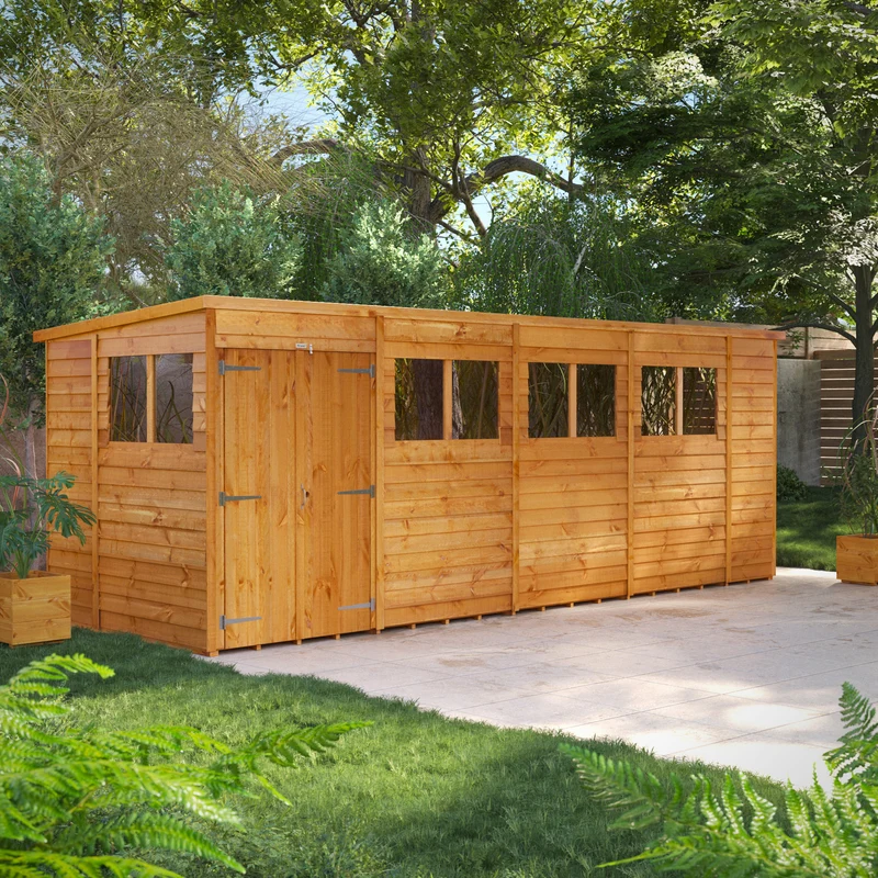 Overlap Pent Shed