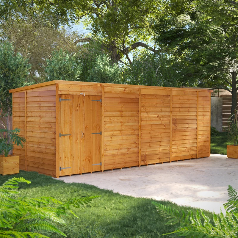 Overlap Pent Shed