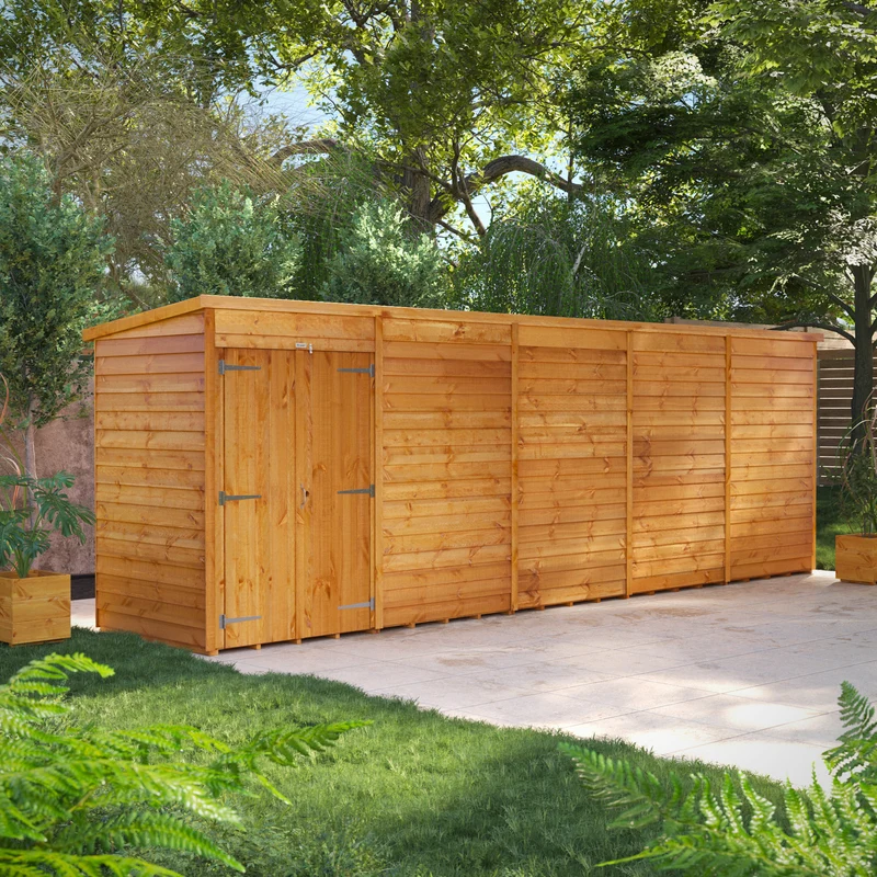Overlap Pent Shed