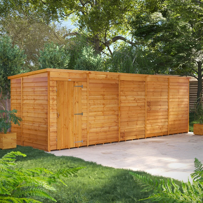 Overlap Pent Shed