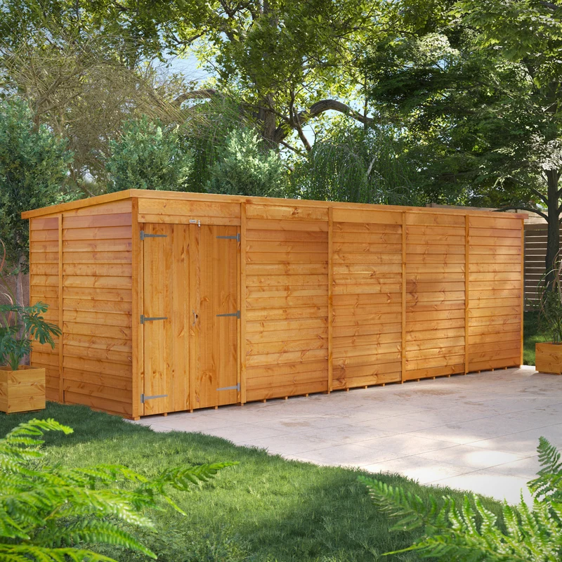Overlap Pent Shed
