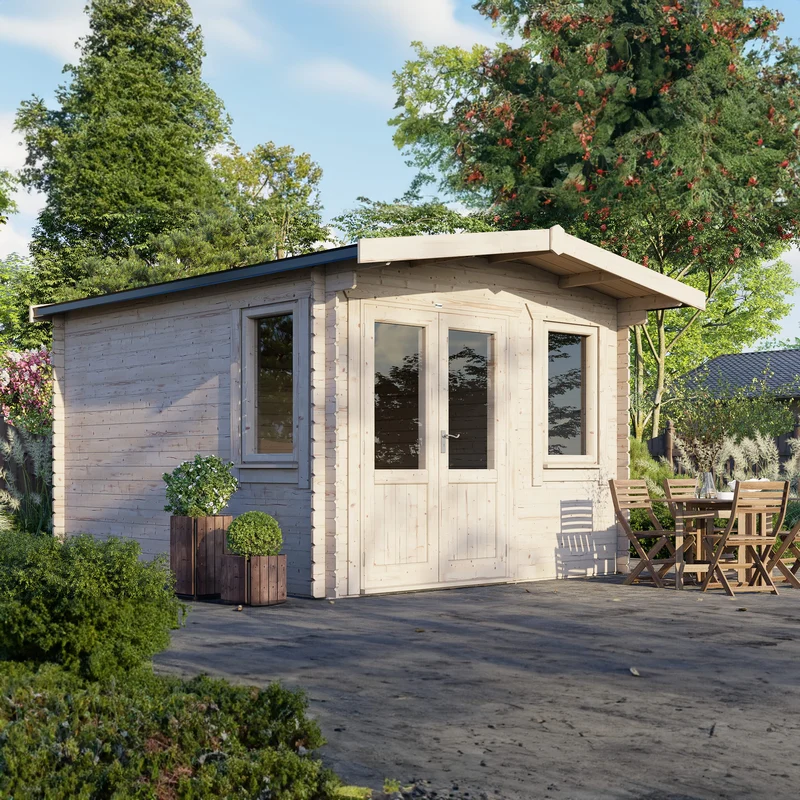 Chalet Log Cabin - 28mm