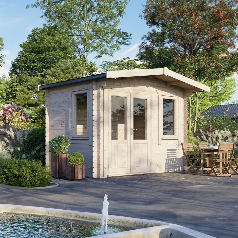 Chalet Log Cabin - 28mm