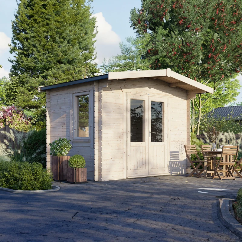 Chalet Log Cabin - 28mm