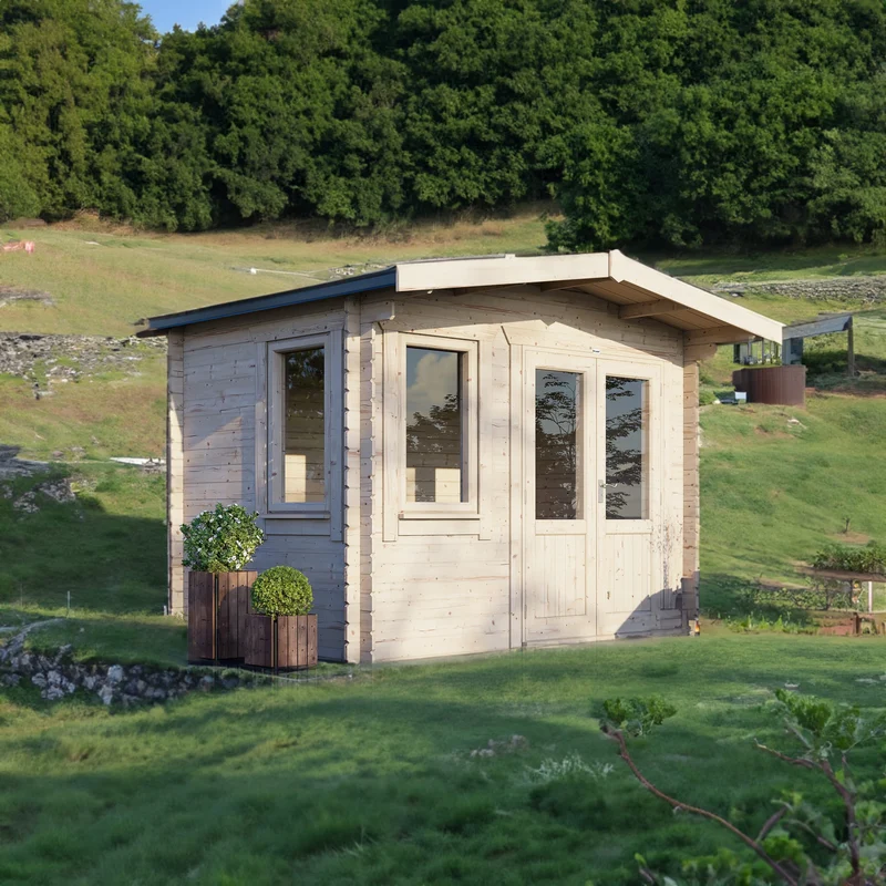 Chalet Log Cabin - 28mm