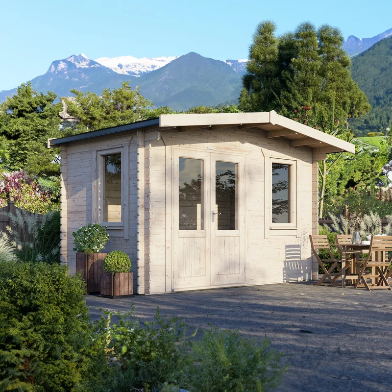 Chalet Log Cabin - 28mm