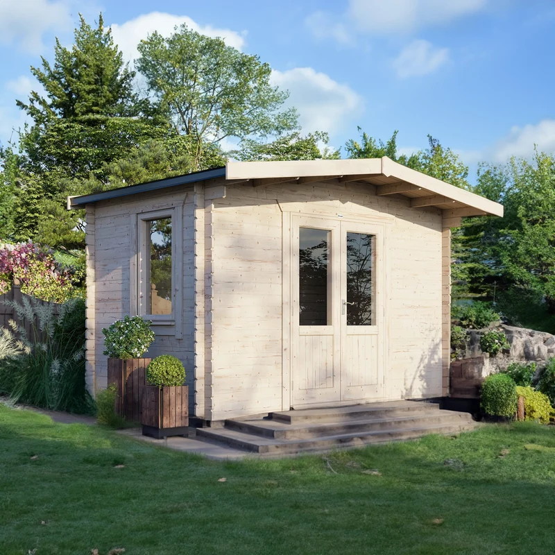 Chalet Log Cabin - 28mm