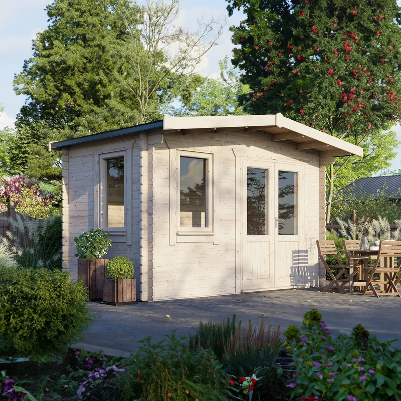 Chalet Log Cabin - 28mm