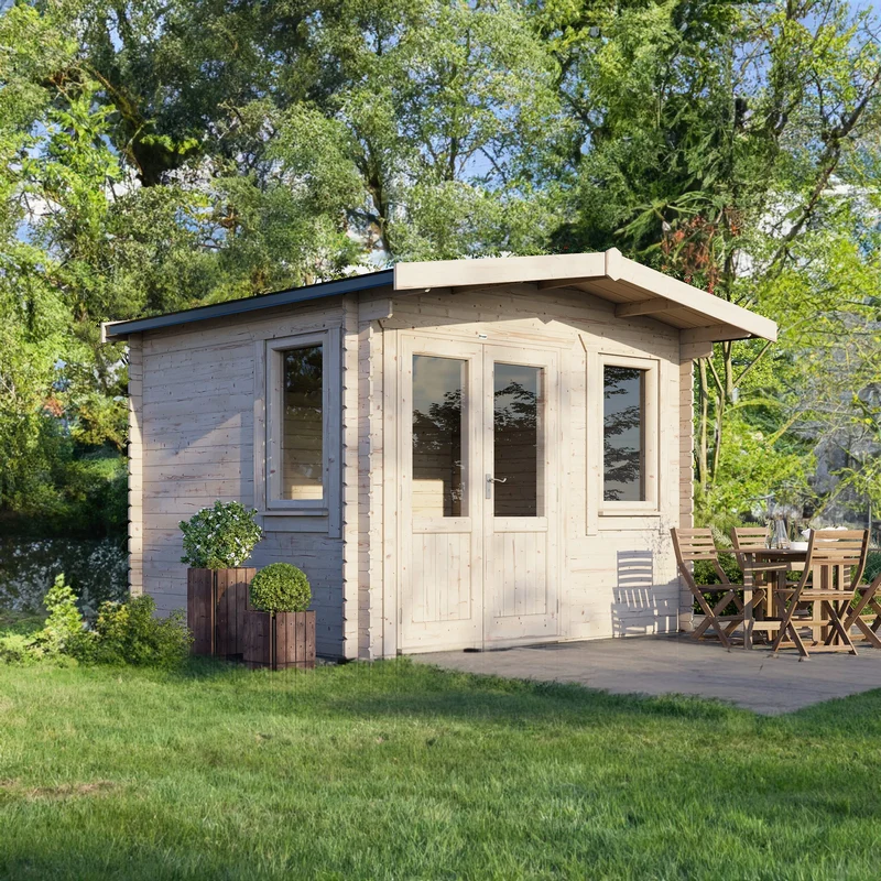 Chalet Log Cabin - 28mm