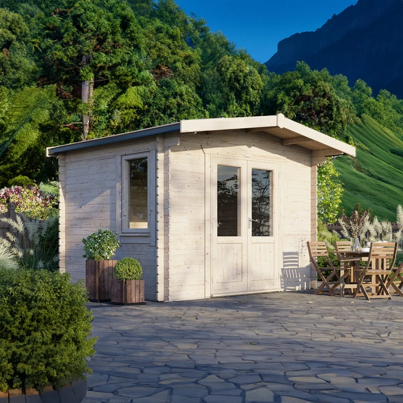 Chalet Log Cabin - 28mm