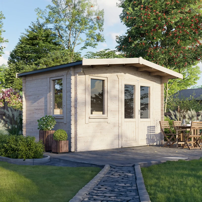 Chalet Log Cabin - 28mm
