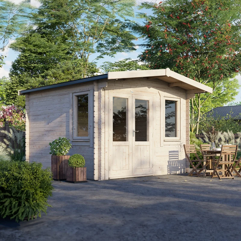 Chalet Log Cabin - 28mm