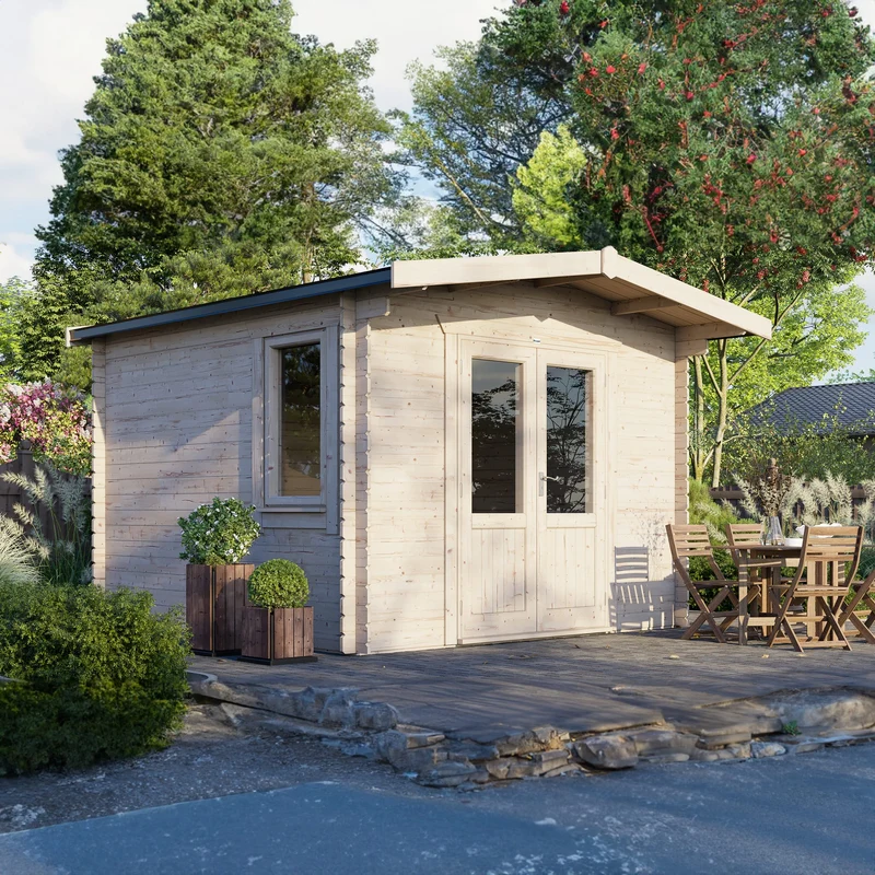 Chalet Log Cabin - 28mm