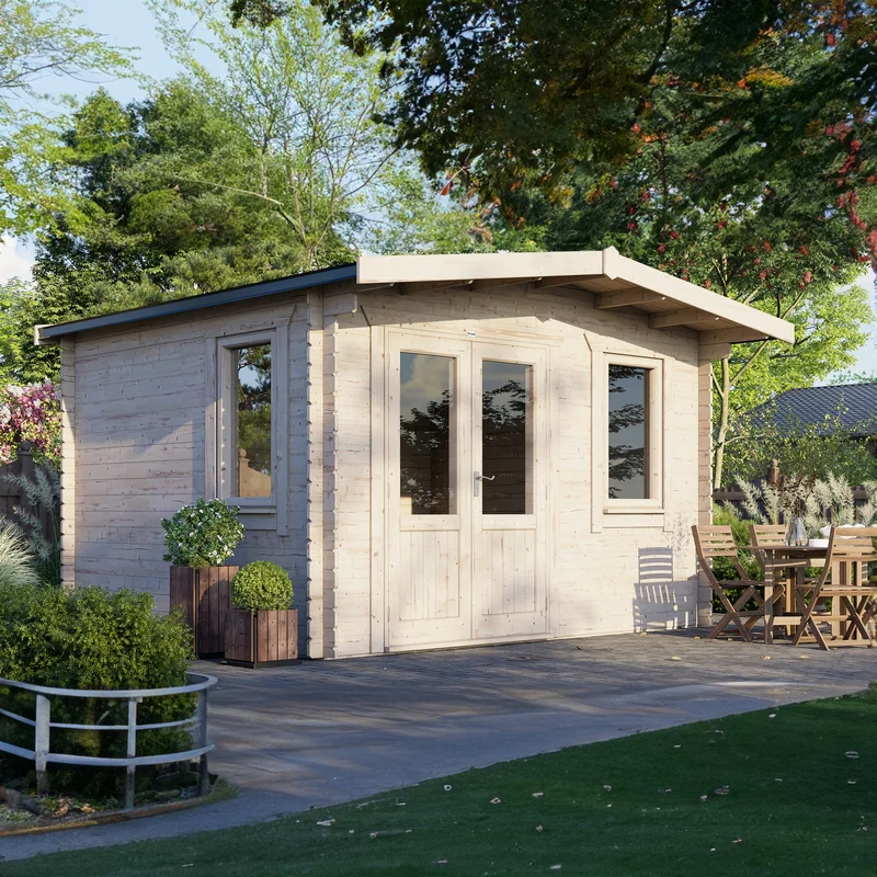 Chalet Log Cabin - 28mm