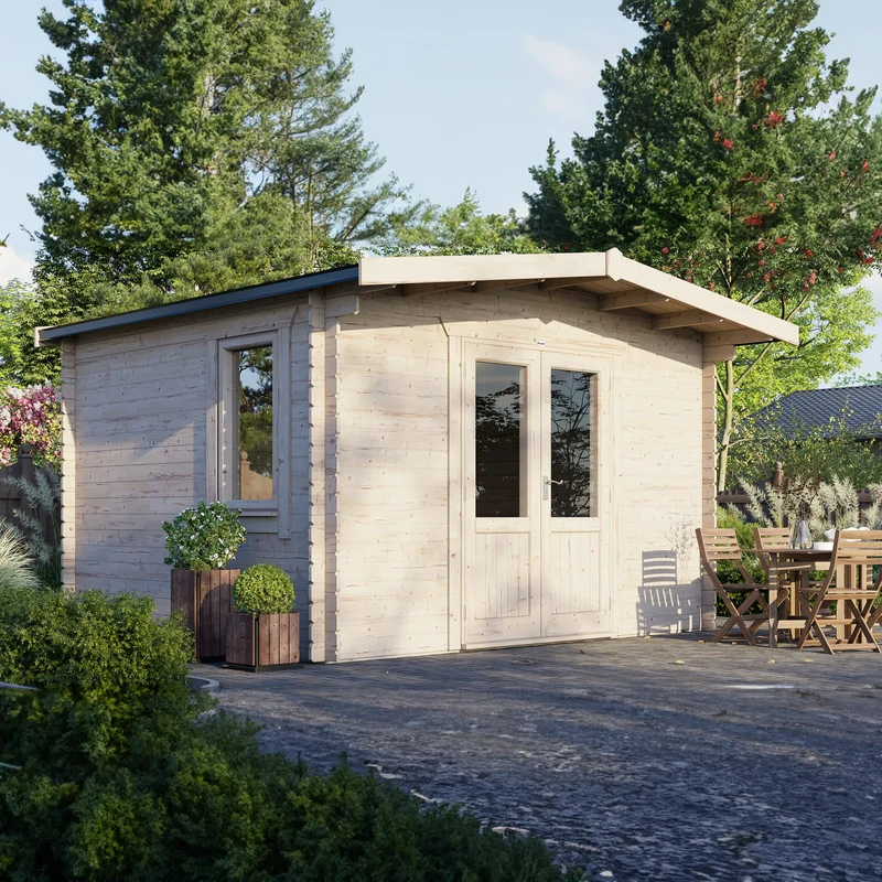 Chalet Log Cabin - 28mm