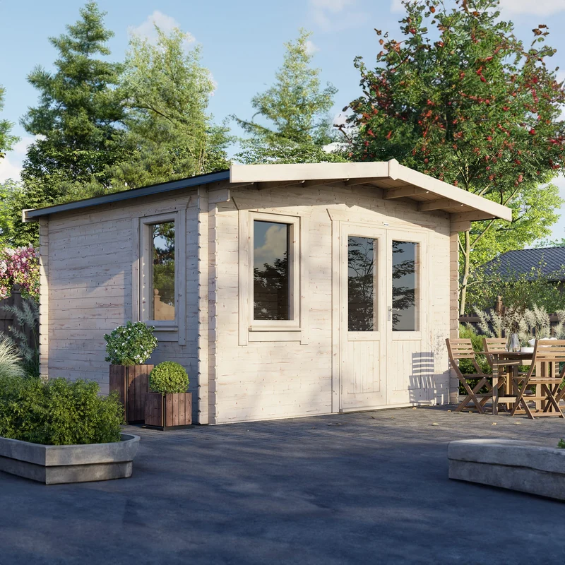 Chalet Log Cabin - 28mm