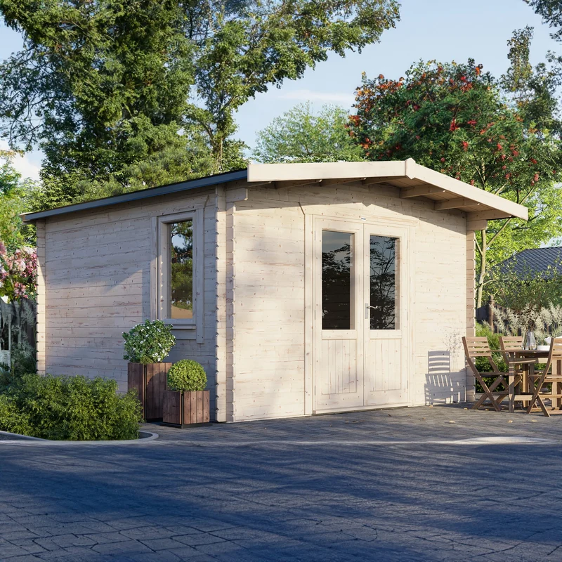 Chalet Log Cabin - 28mm