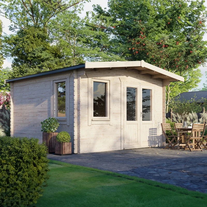 Chalet Log Cabin - 28mm