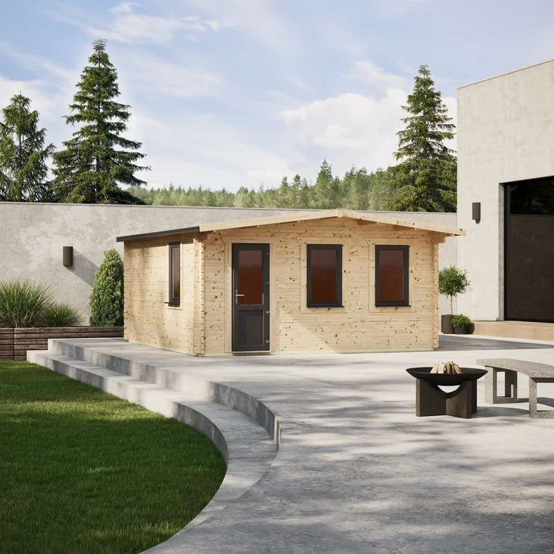Apex Deluxe Retreat Log Cabin