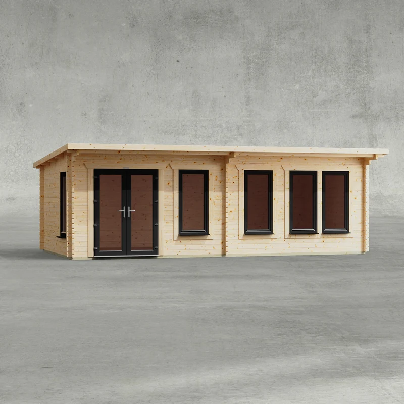 Pent Manor Log Cabin