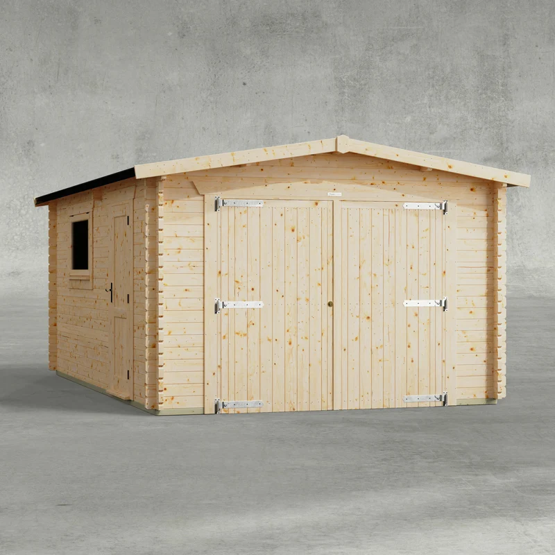 Apex Log Cabin Garage
