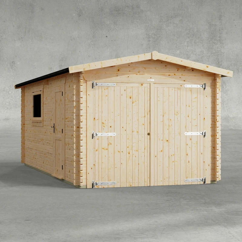 Apex Log Cabin Garage