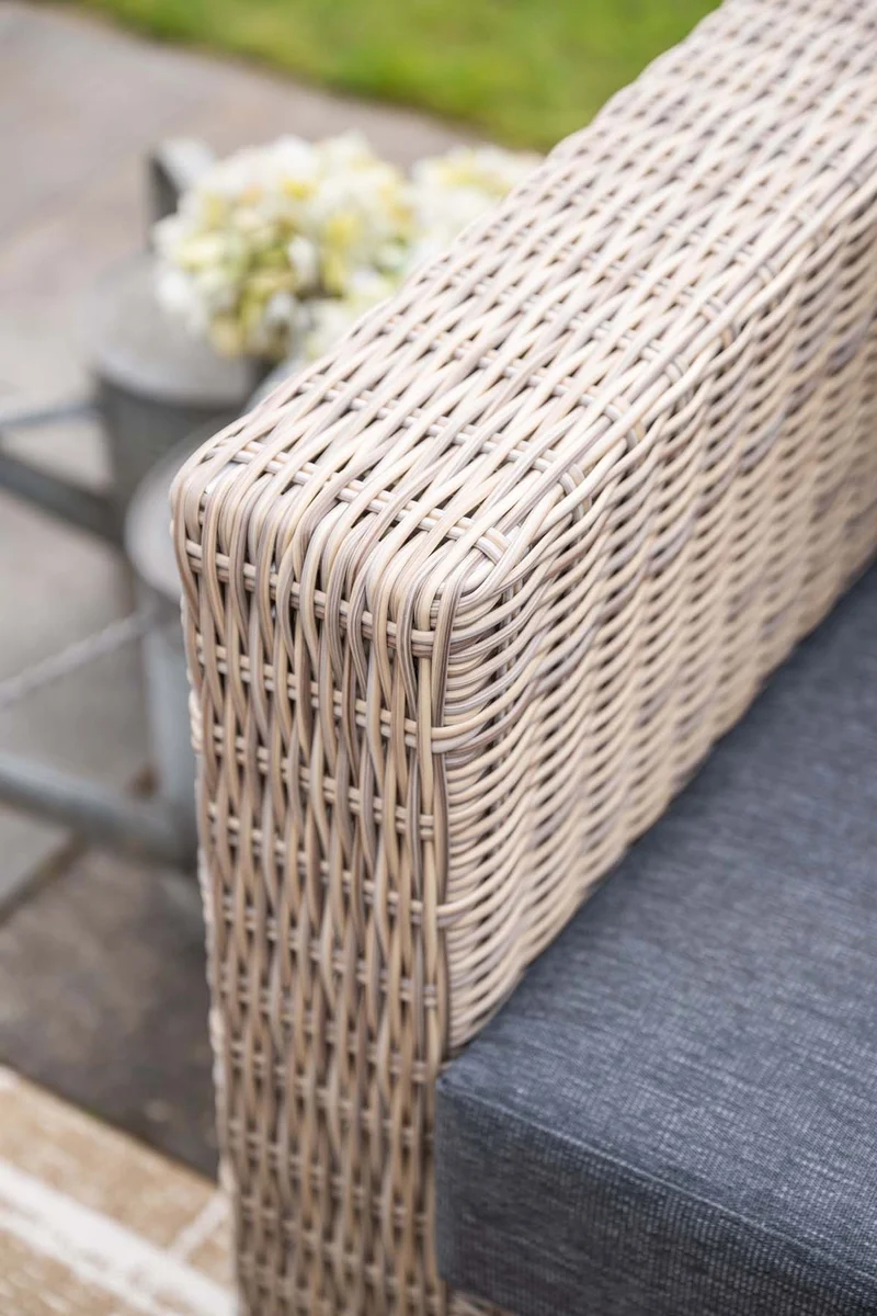 Tennessee krukje - vintage willow - antraciet texfiber