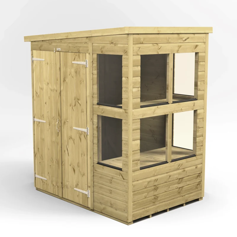 Premium Pent Potting Shed