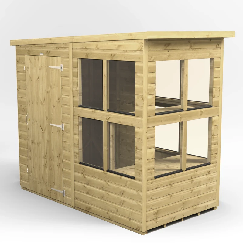 Premium Pent Potting Shed