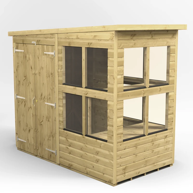 Premium Pent Potting Shed