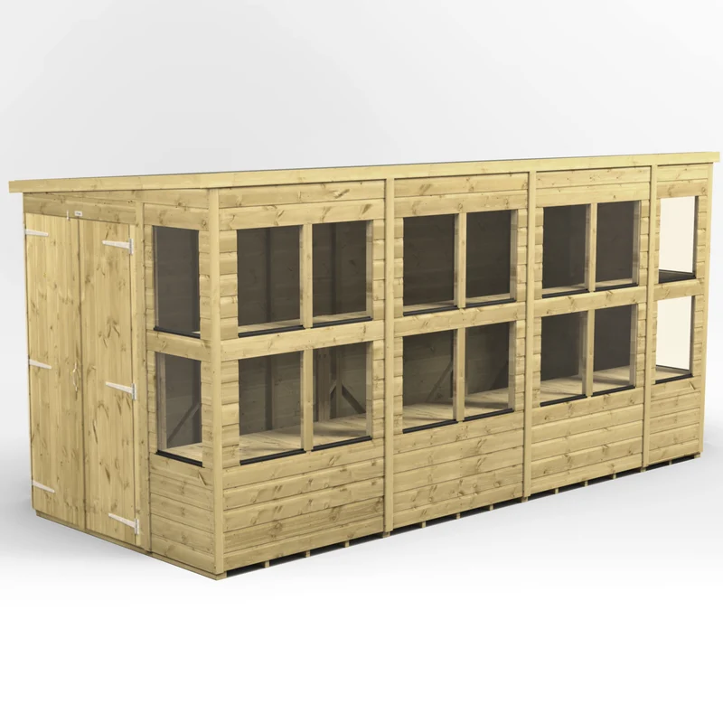 Premium Pent Potting Shed