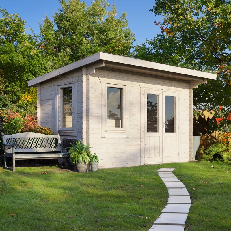 Pent Classic Log Cabin