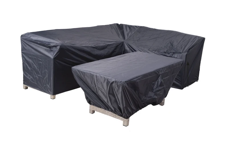 Coverit lounge-diningset hoes - 255/205x73xH80 & 152x82xH65 cm