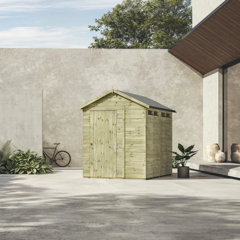 Premium Apex Security Shed