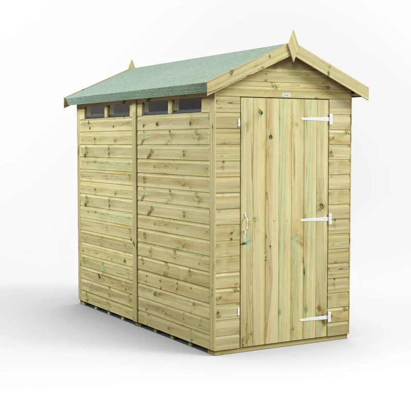 Premium Apex Security Shed